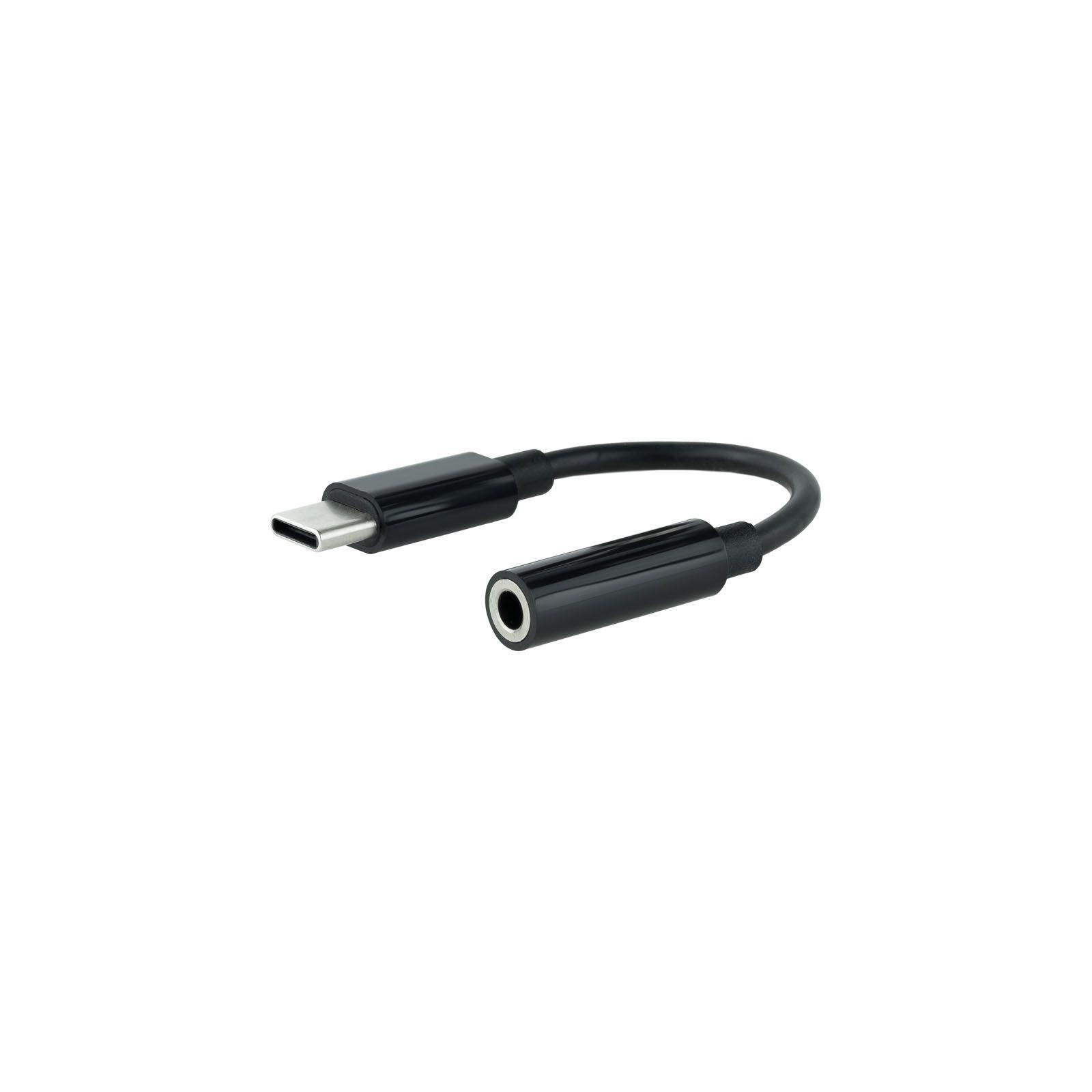 Adaptador de Áudio NANOCABLE 10.24.1205 (0,11 m - Fêmea - Macho - Preto)