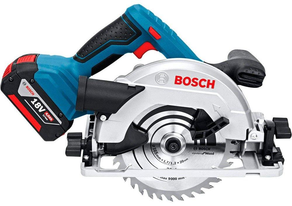 Serra Circular BOSCH GKS 18V-57 G Professional (Madeira - Preto e Azul) — miniatura 4