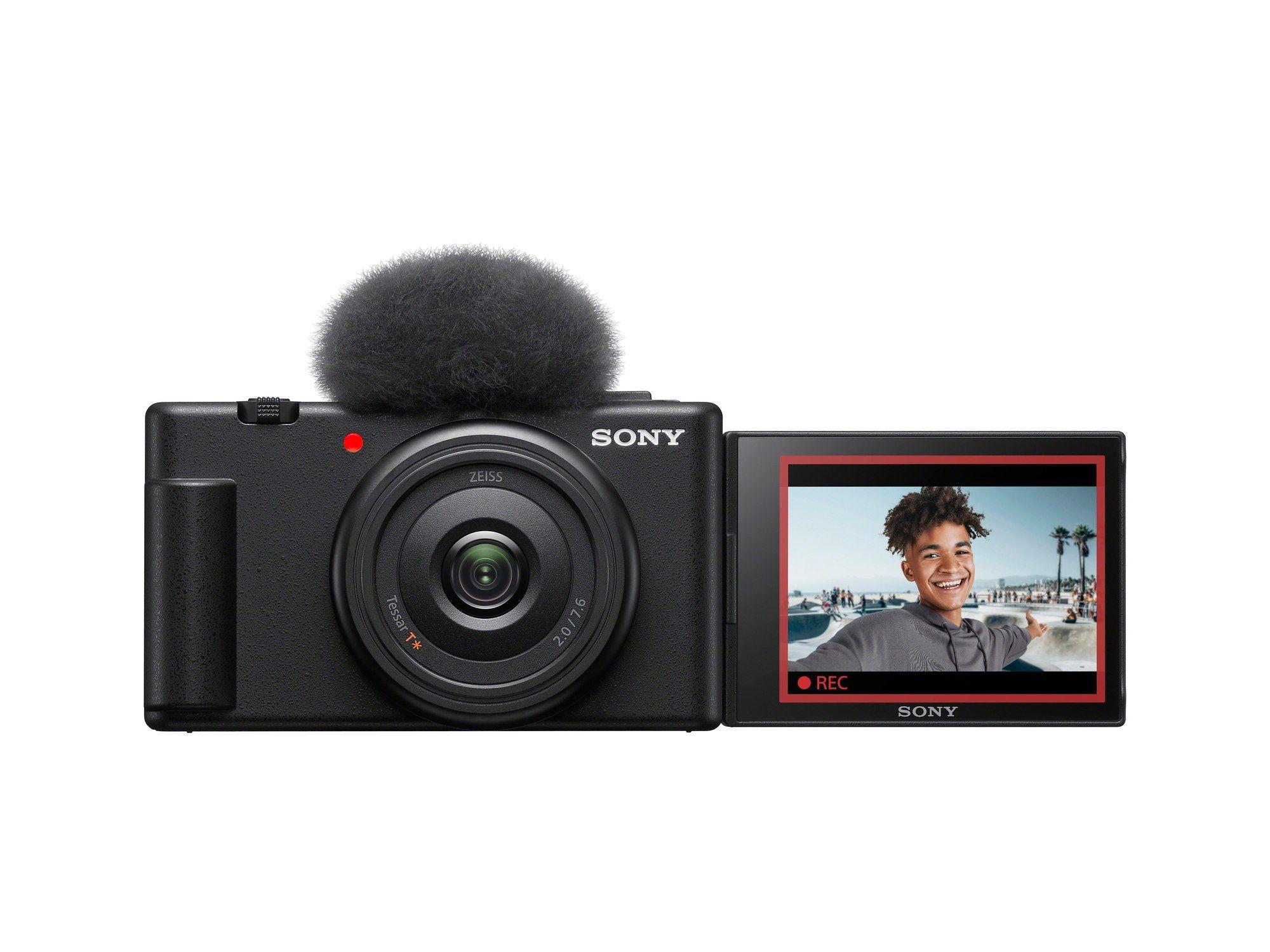 Câmara Compacta SONY ZV-1F (921 600 pontos - USB - Preto)