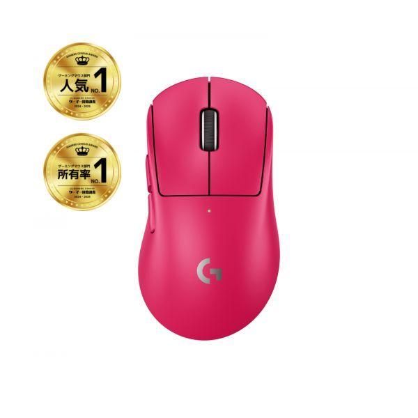 Rato LOGITECH G PRO X SUPERLIGHT 2 DEX (Mão direita - 44000 DPI - Ótico - Magenta) — miniatura 3