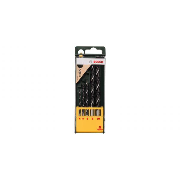 Conjunto de Brocas para Madeira BOSCH 2607019440 (5 Peças - Ø 4/5/6/8/10 mm), miniatura 3