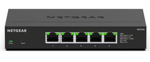 Switch NETGEAR MS305E (2.5G Ethernet - 100, 1000 e 2500 Mbit/s - 1 MB - Preto) — miniatura 2