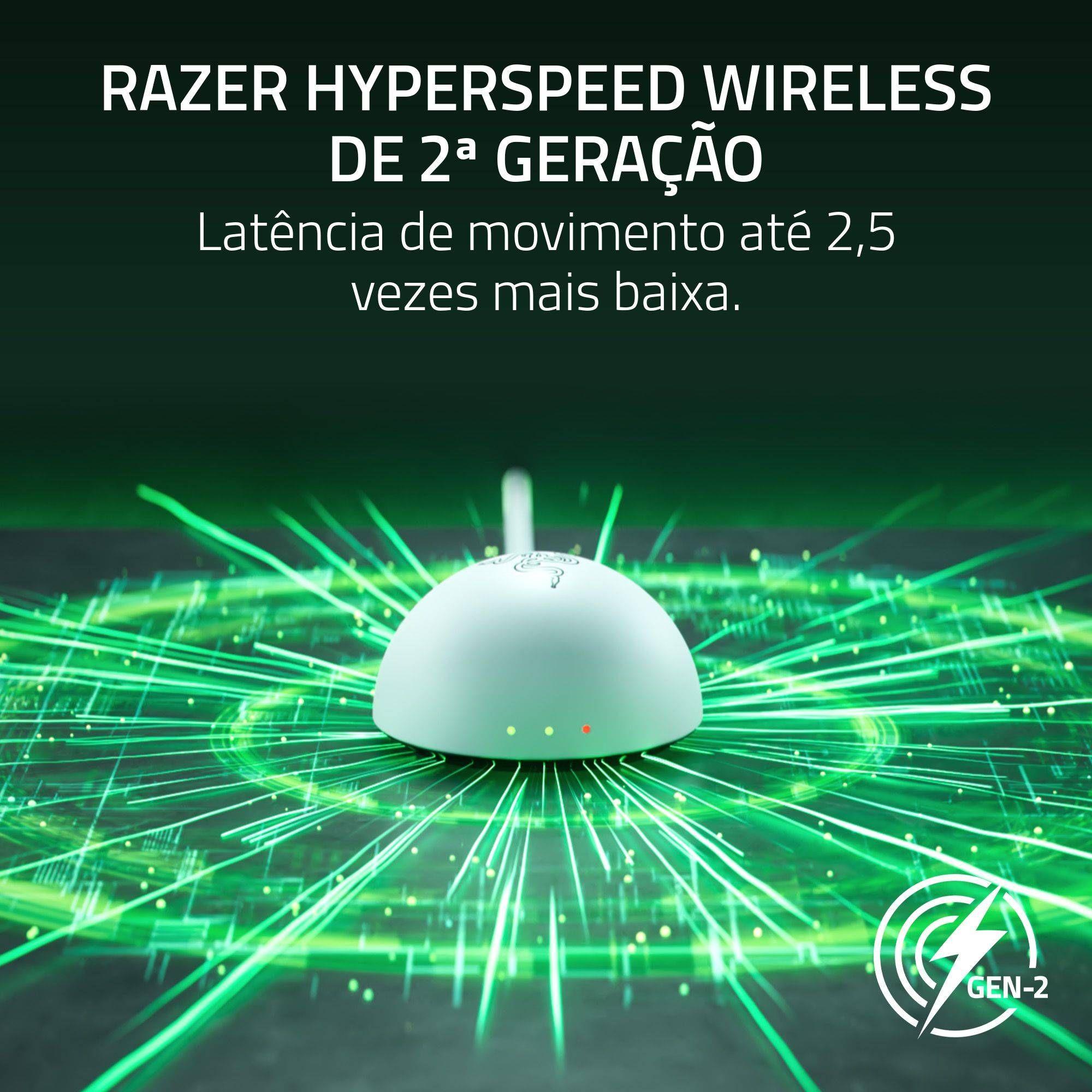 Rato RAZER Viper V4 Pro (Simétrico para destros - 50000 DPI - 750 ips - Branco) — miniatura 4