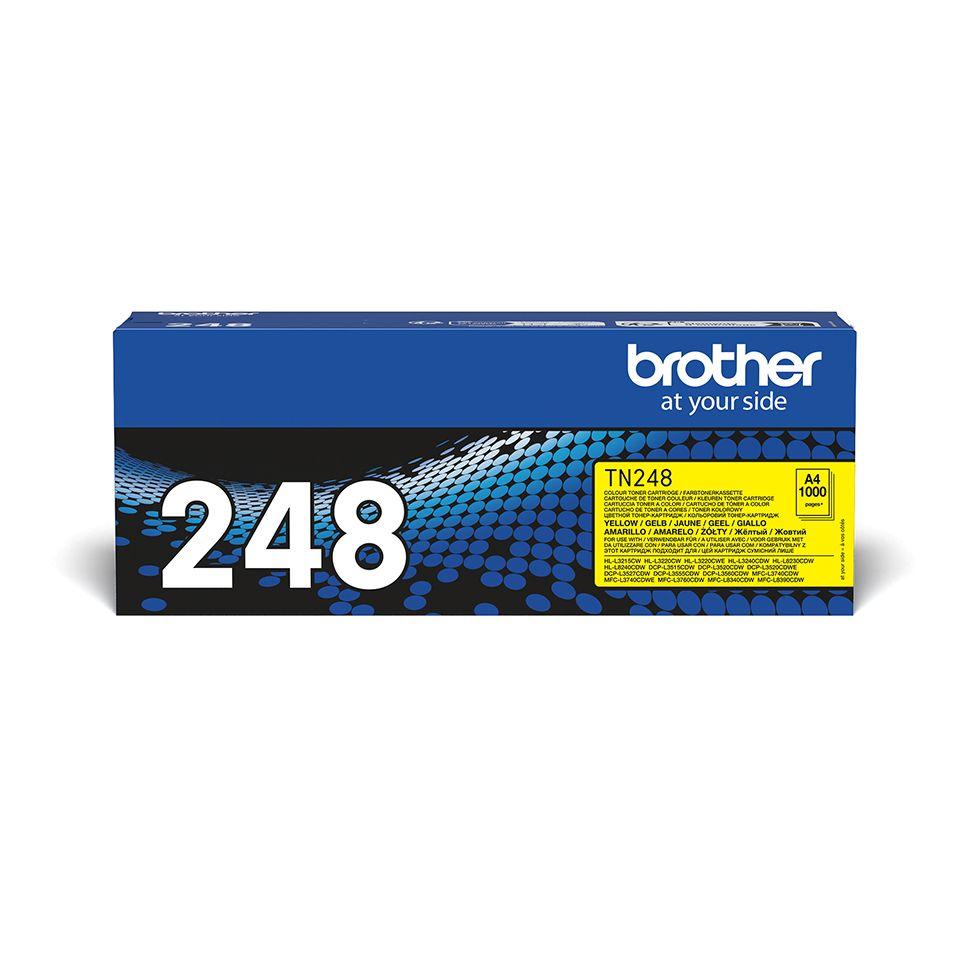Toner BROTHER TN-248Y (1000 páginas - Amarelo)