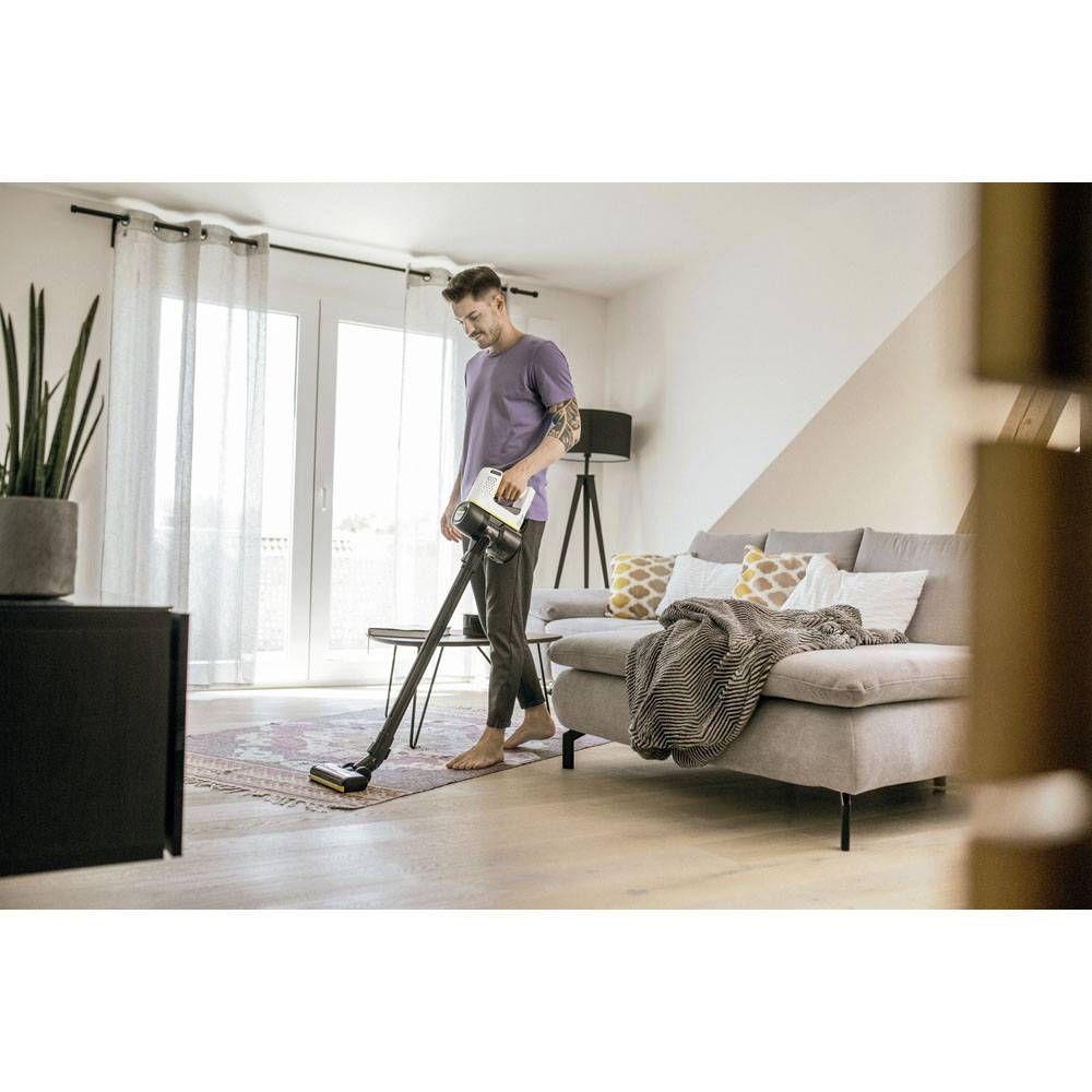 Aspirador Vertical KÄRCHER VC 4 Cordless MyHome (Altura 111 cm - Preto/Amarelo), miniatura 3