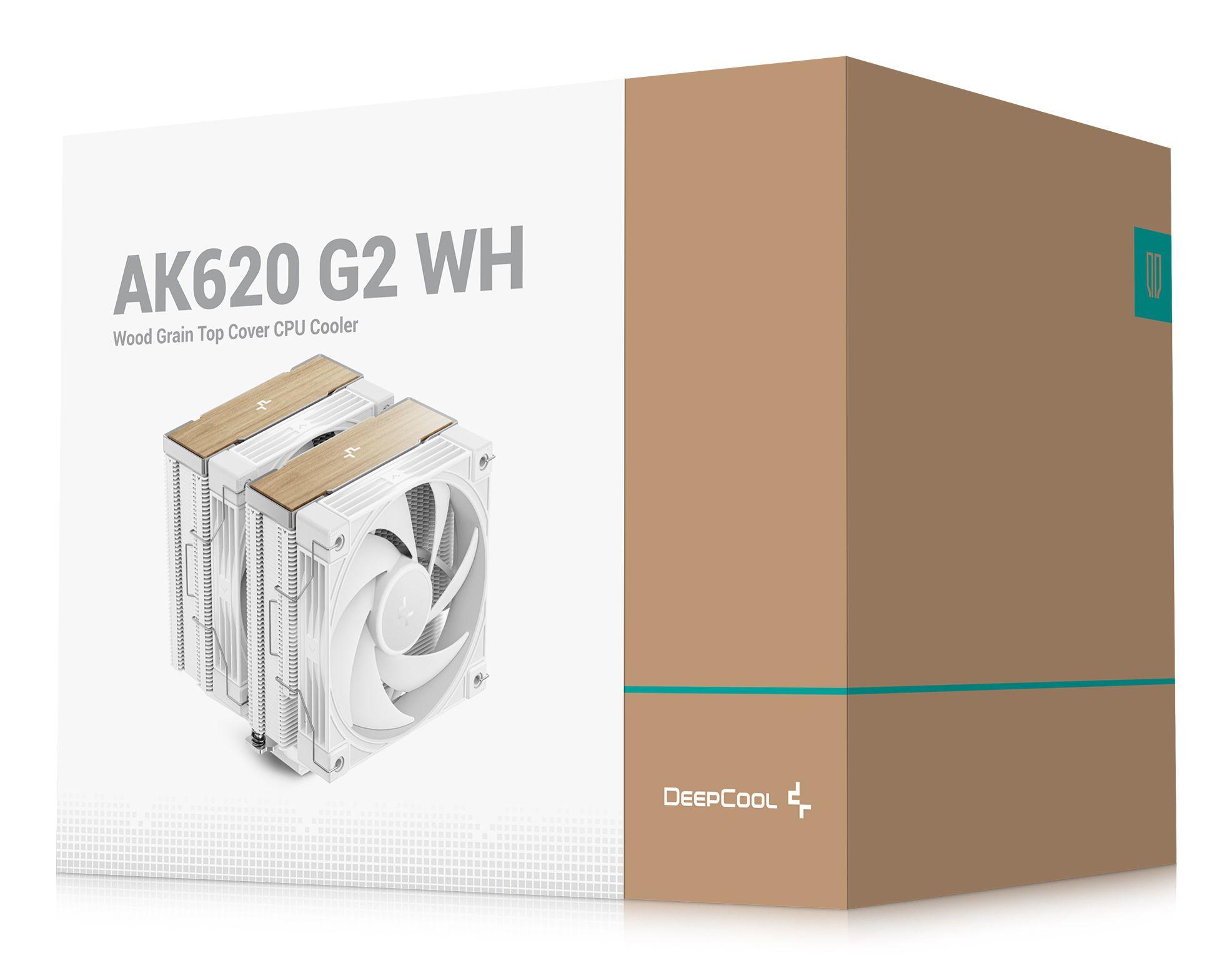 Dissipador CPU DEEPCOOL AK620 G2 WH (Alumínio - Branco) — miniatura 9
