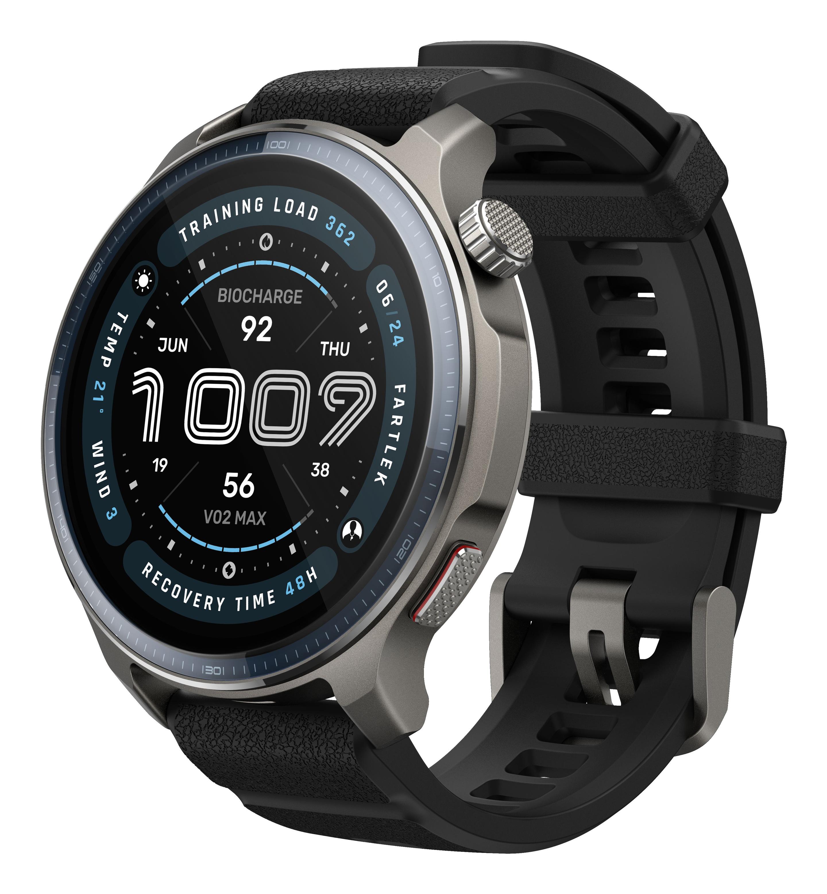 Smartwatch AMAZFIT Balance 2 (47,4 mm - AMOLED 1,5 polegadas - GPS - Cinzento/Preto) — miniatura 4