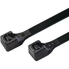 Abraçadeiras de Cabos LOGILINK KAB0040B (Nylon - Preto)