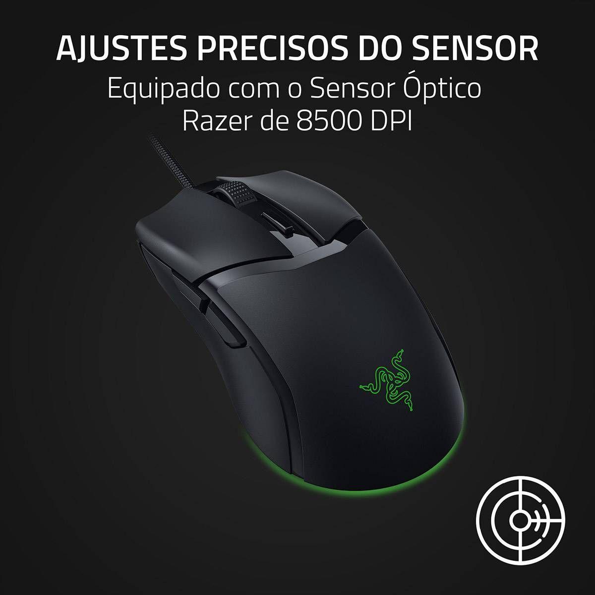 Rato RAZER Cobra (Mão direita - 8500 DPI - Ótico - Preto), miniatura 5