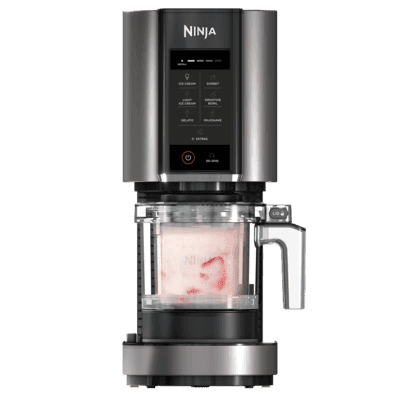 Máquina de Fazer Gelados NINJA NC302EU (Altura 40,5 cm - Preto/Cinzento)