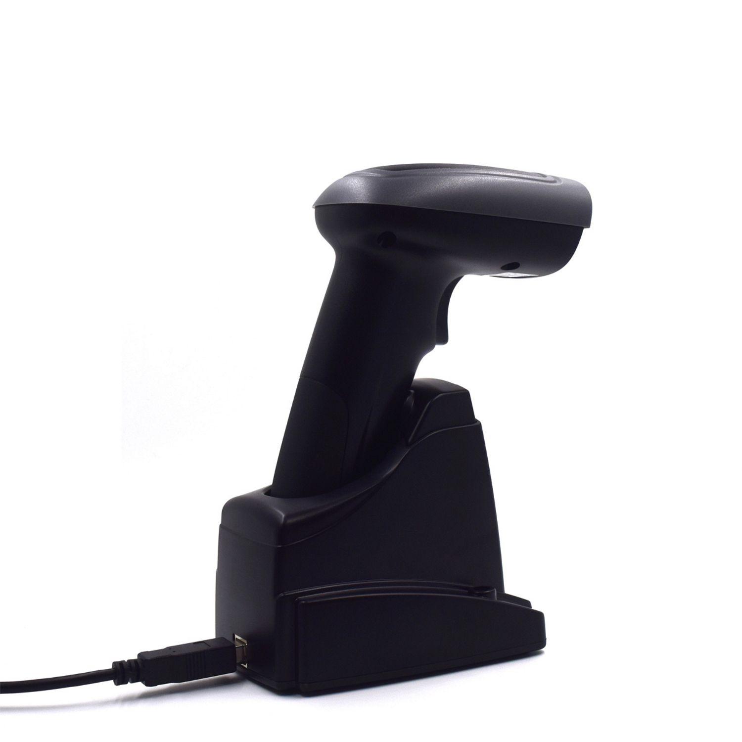 Leitor de Códigos de Barras EWENT EW3440 (Bluetooth, RF Wireless, USB - 1D/2D - Com fios e sem fios - Preto) — miniatura 2
