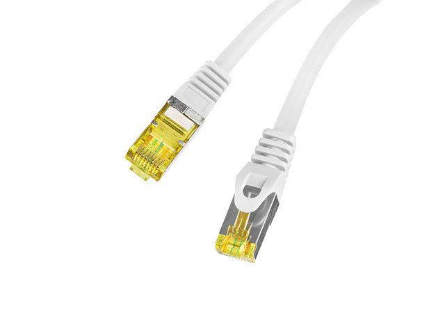 Cabo de Rede RJ45 LANBERG PCF6A-10CU-1000-S (10 m - Cat.6A - RJ-45 - Cinzento)