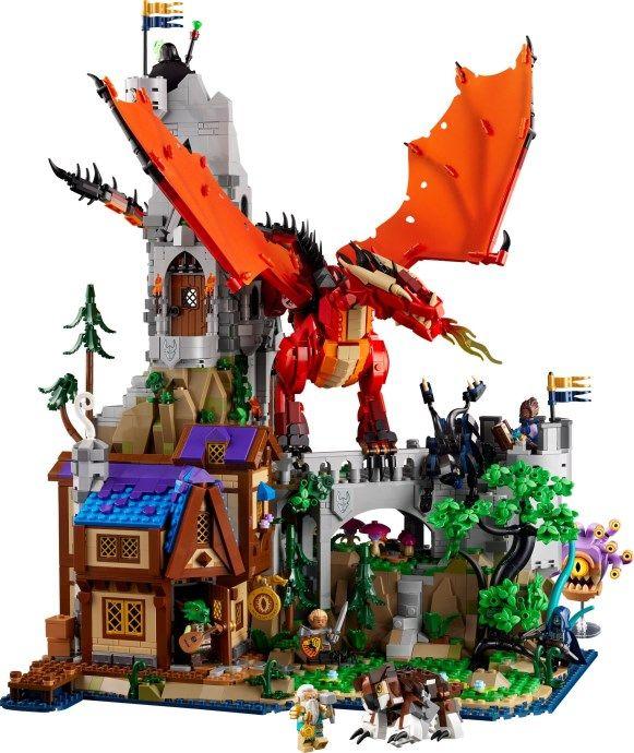LEGO 21348 Ideas Dungeons &amp; Dragons: A Lenda do Dragão Vermelho (18+ anos - 3745 peças), miniatura 2