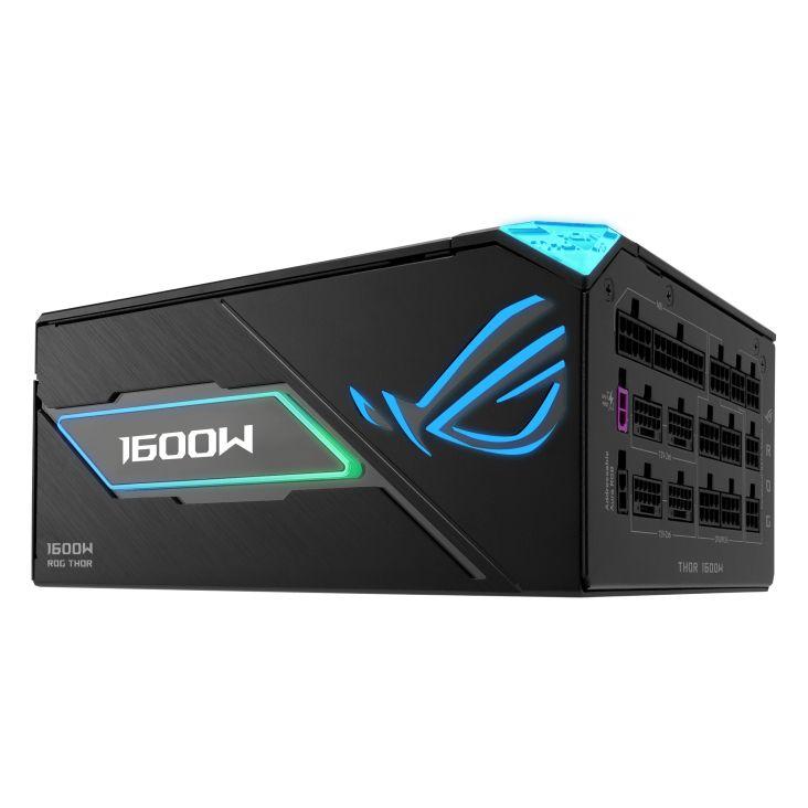 Fonte de Alimentação ASUS ROG-THOR-1600T3-GAMING-EVO (ATX - 1600 W - 80 PLUS Titanium - Cinzento), miniatura 11