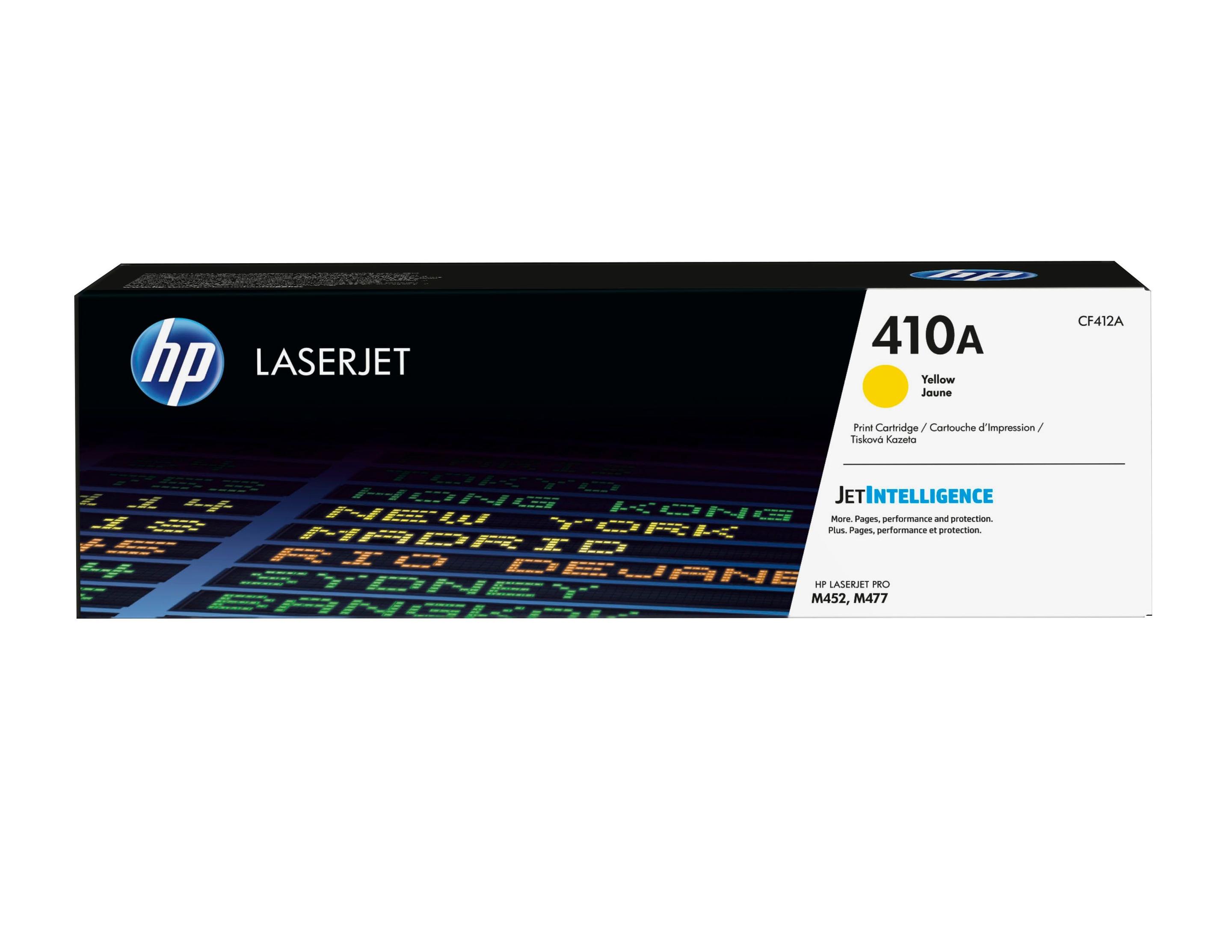 Toner HP 410A CF412A (2300 páginas - Amarelo)