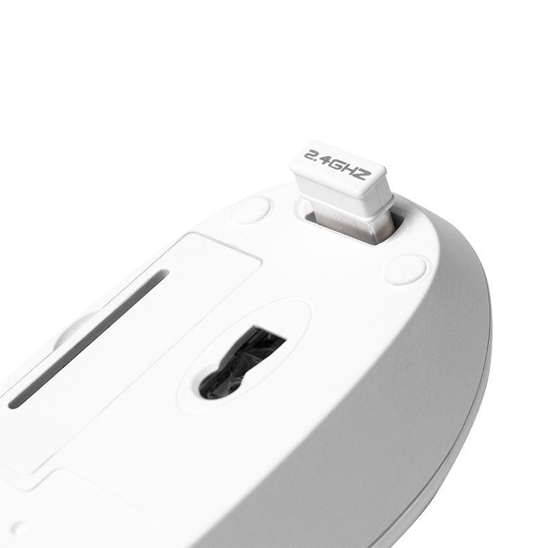 Conjunto de Teclado e Rato LOGILINK ID0104W (Alemão - Tamanho completo - USB - Branco) — miniatura 6