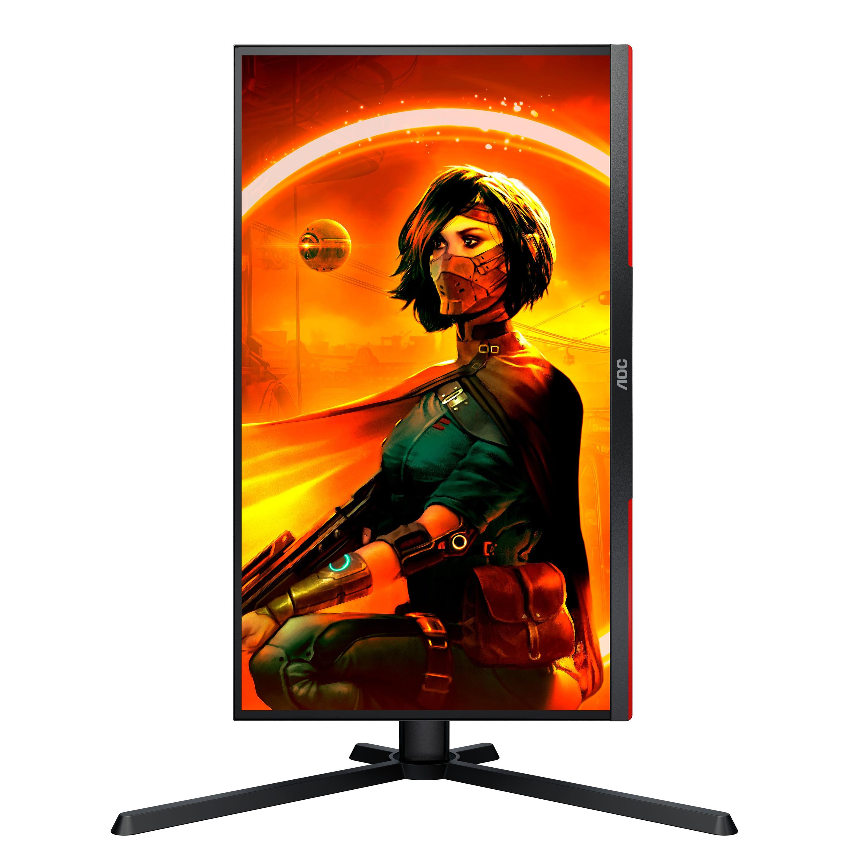 Monitor AOC 25G3ZM/BK (24,5" - Fast IPS - 240 Hz - Preto/Vermelho) — miniatura 9