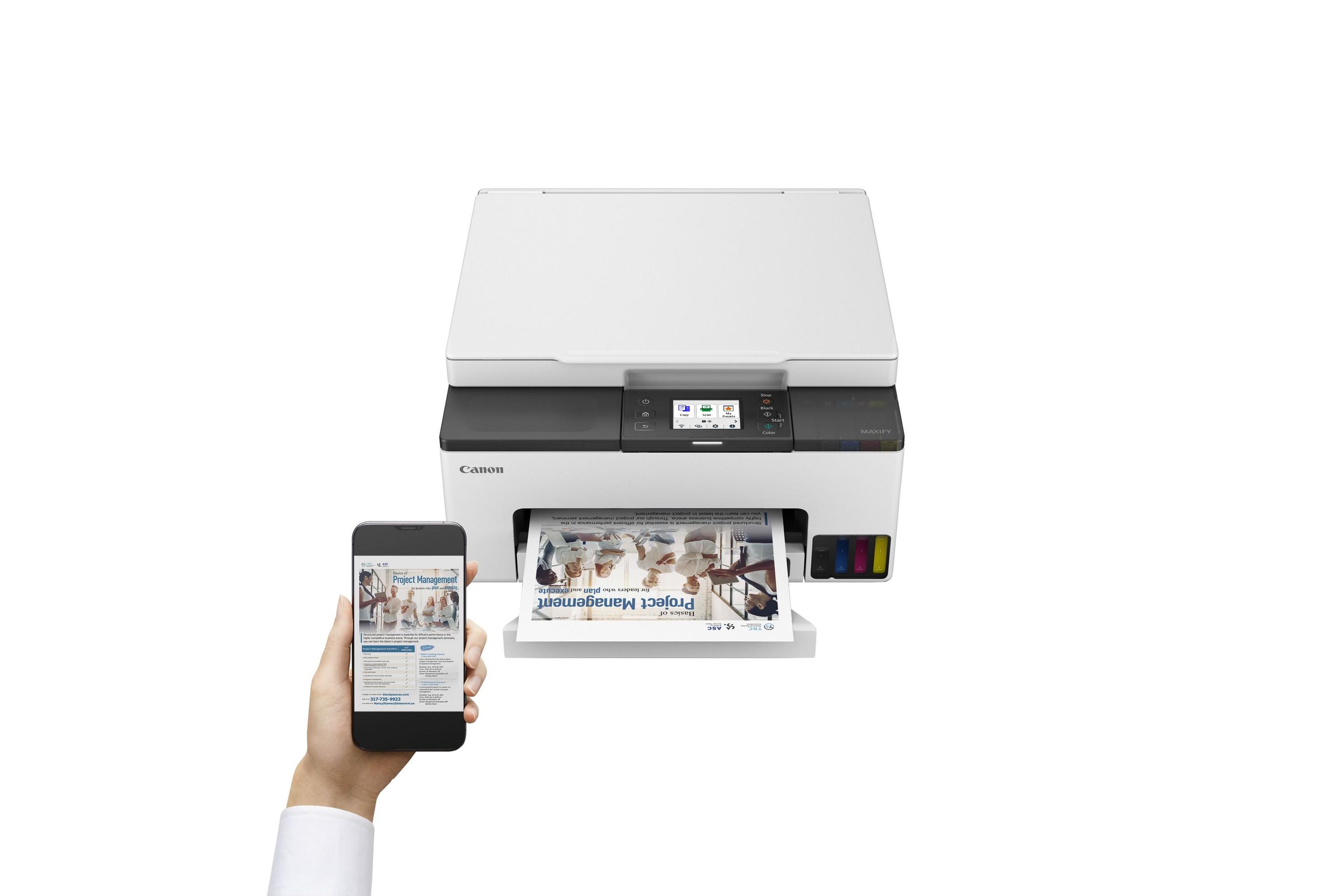 Impressora Multifunções CANON MAXIFY GX1050 (A4 - Impressão a cores - 250 folhas - Branco e Preto) — miniatura 7