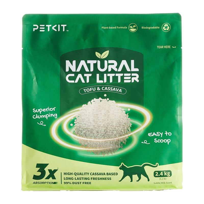 Caixa de Areia PETKIT Natural Cat Litter (2,4 L - Sem perfume) — miniatura 2