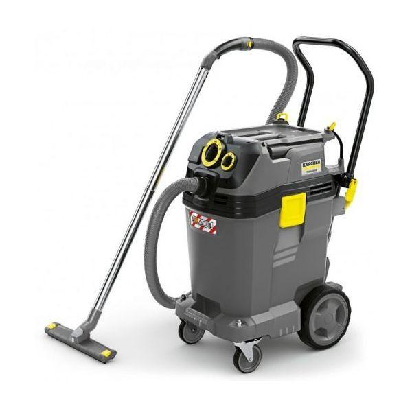 Aspirador de Sólidos e Líquidos KÄRCHER NT 50/1 Tact Te L (Altura 104,5 cm - 27,3 kPa - 50 l - Preto/Cinzento/Amarelo)