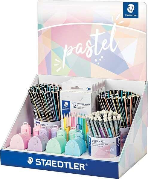 Expositor de Material Escolar STAEDTLER 61 SCA2 PA (Cores pastel)