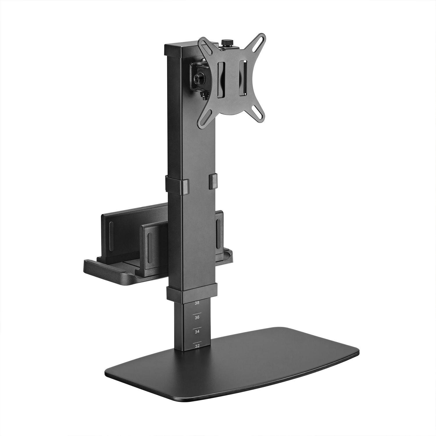 Suporte de Secretária para Monitor/TV e Mini PC AISENS DT32TSR-165 (17-32" - 8 kg - Preto)