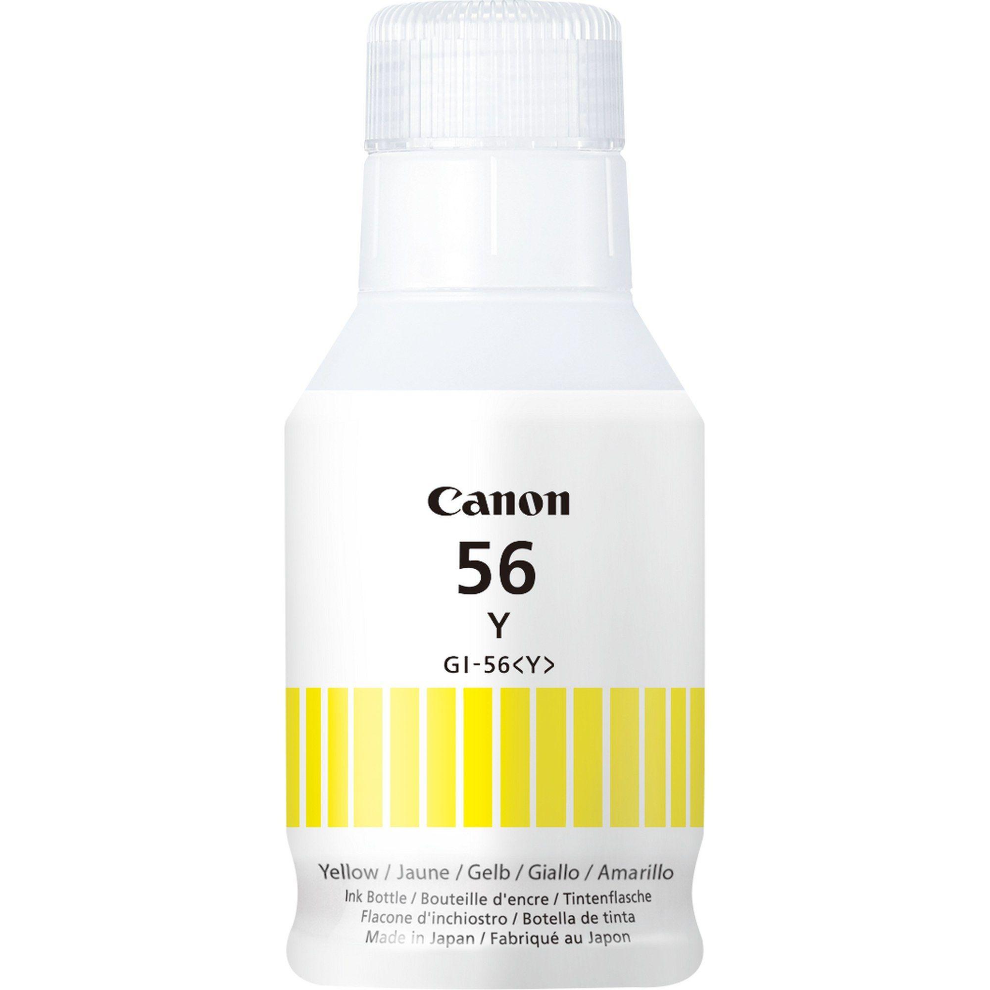 Frasco de Tinta CANON GI56Y/4432C001 (Até 14 881 páginas - Amarelo)
