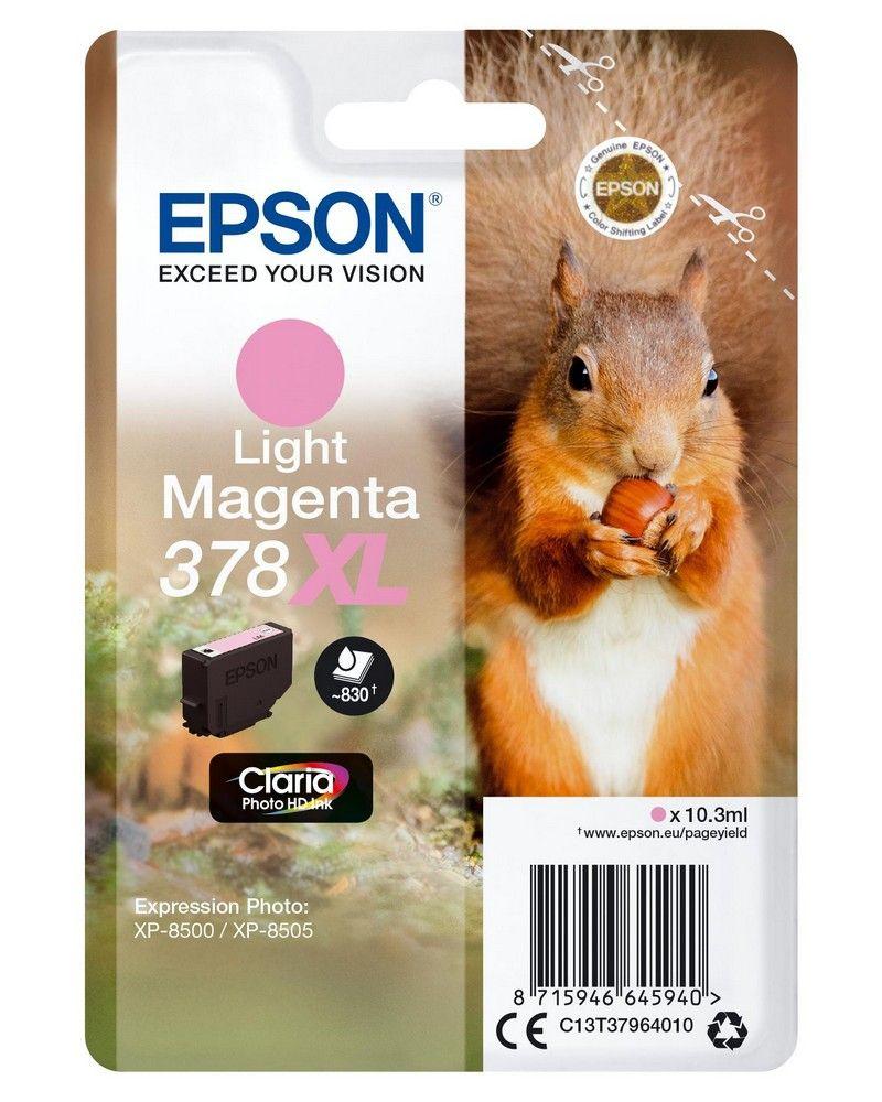 Tinteiro EPSON 378XL (830 páginas - Magenta Claro)