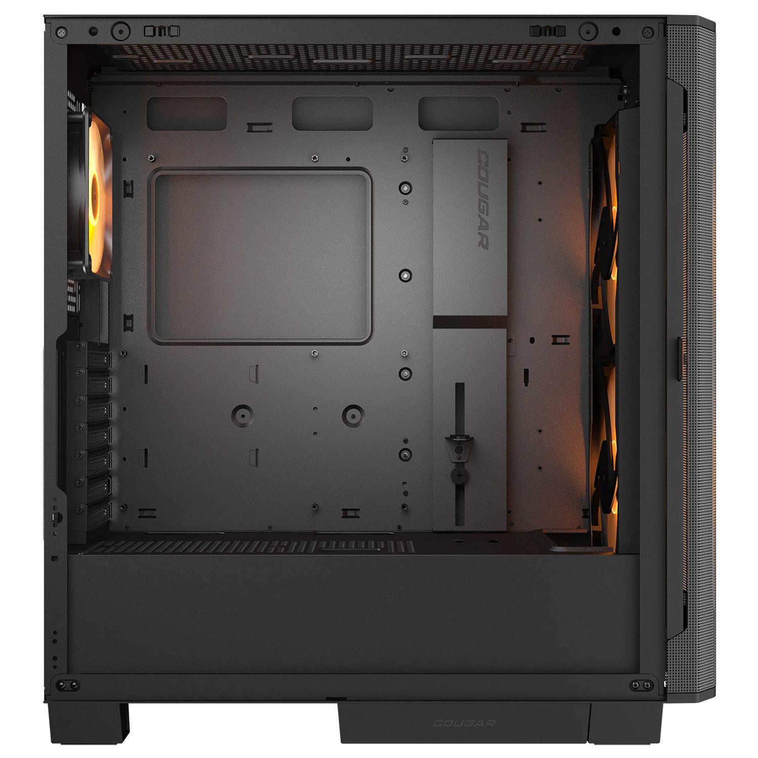 Caixa de Computador COUGAR Airface Flo RGB CGR-5YA6B-RGB (Midi Tower - 190 mm - 390 mm - Preto) — miniatura 8