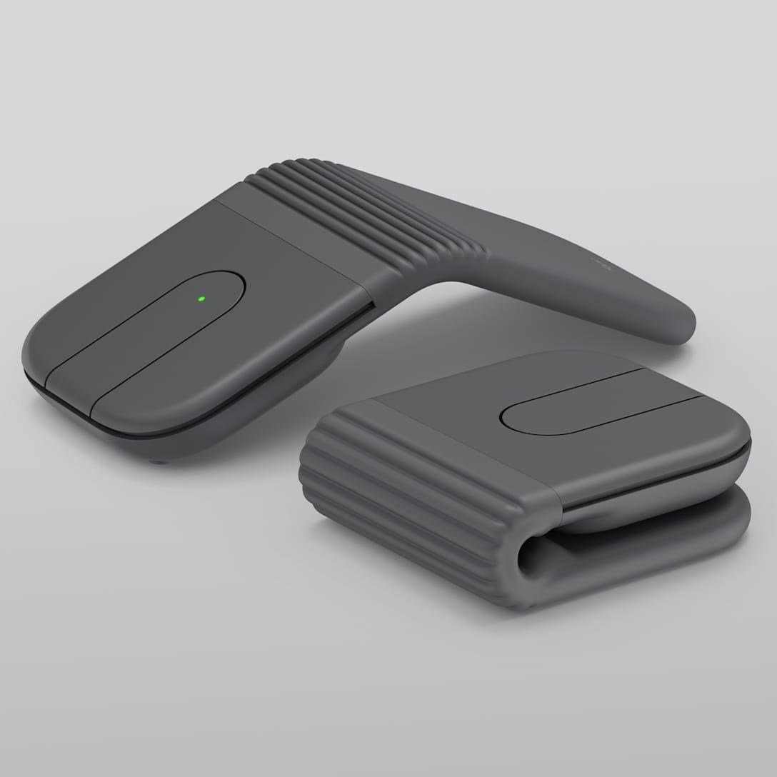 Rato LOGITECH Mobi Fold (Ambidestro - 4000 DPI - Ótico - Grafite) — miniatura 5