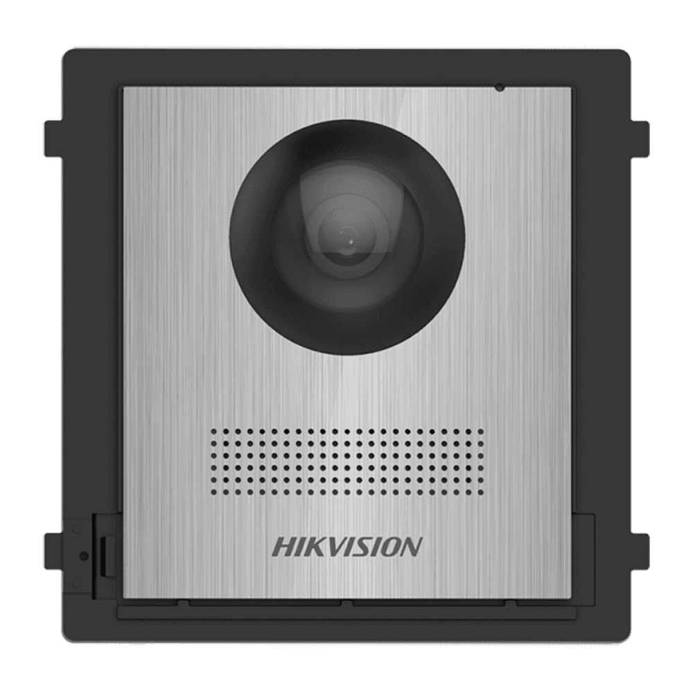 Unidade Exterior de Videoporteiro IP HIKVISION DS-KD8003-IME1(B)/NS (2 Mpx - PoE - IP65 - Inox)