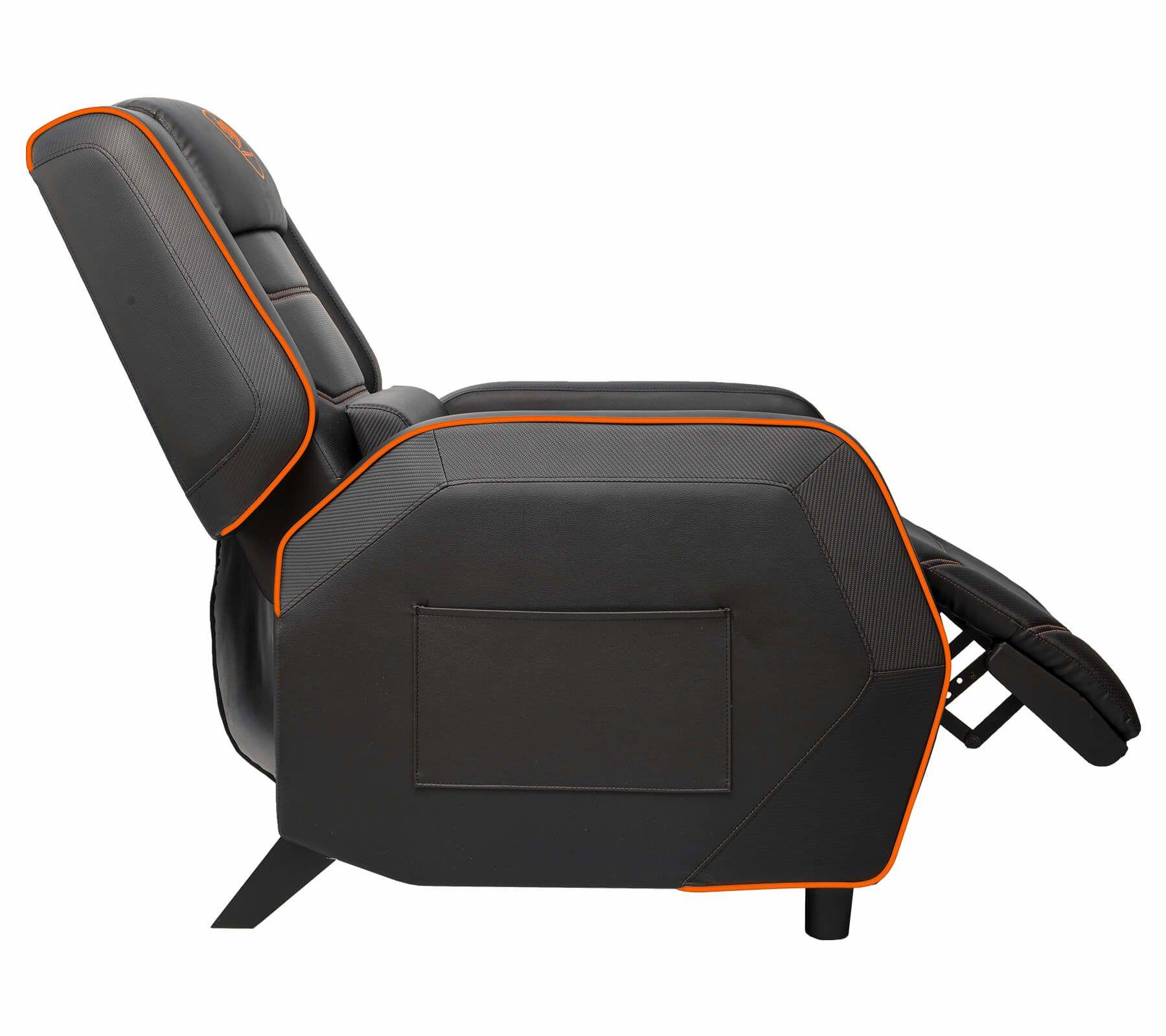 Cadeira Gaming COUGAR Ranger S (160 kg - 103 cm - Policloreto de vinil - Preto/Laranja), miniatura 5