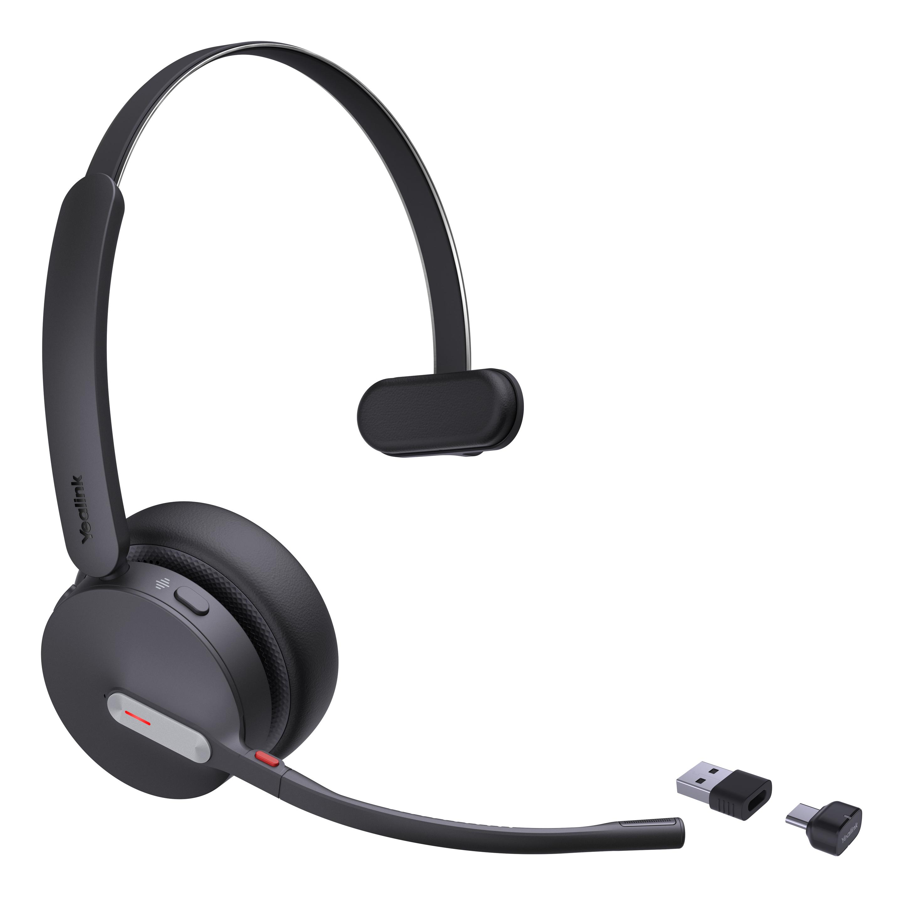 Headset YEALINK BH70 Mono UC USB-C/A (Monofónico - Sem fios - Supra-aural - Preto), miniatura 2