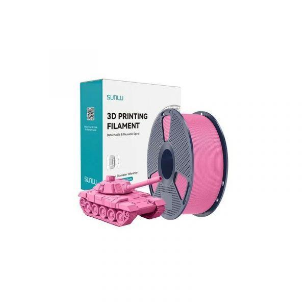 Filamento de Impressão 3D SUNLU PLA+ High-Speed (Rosa)