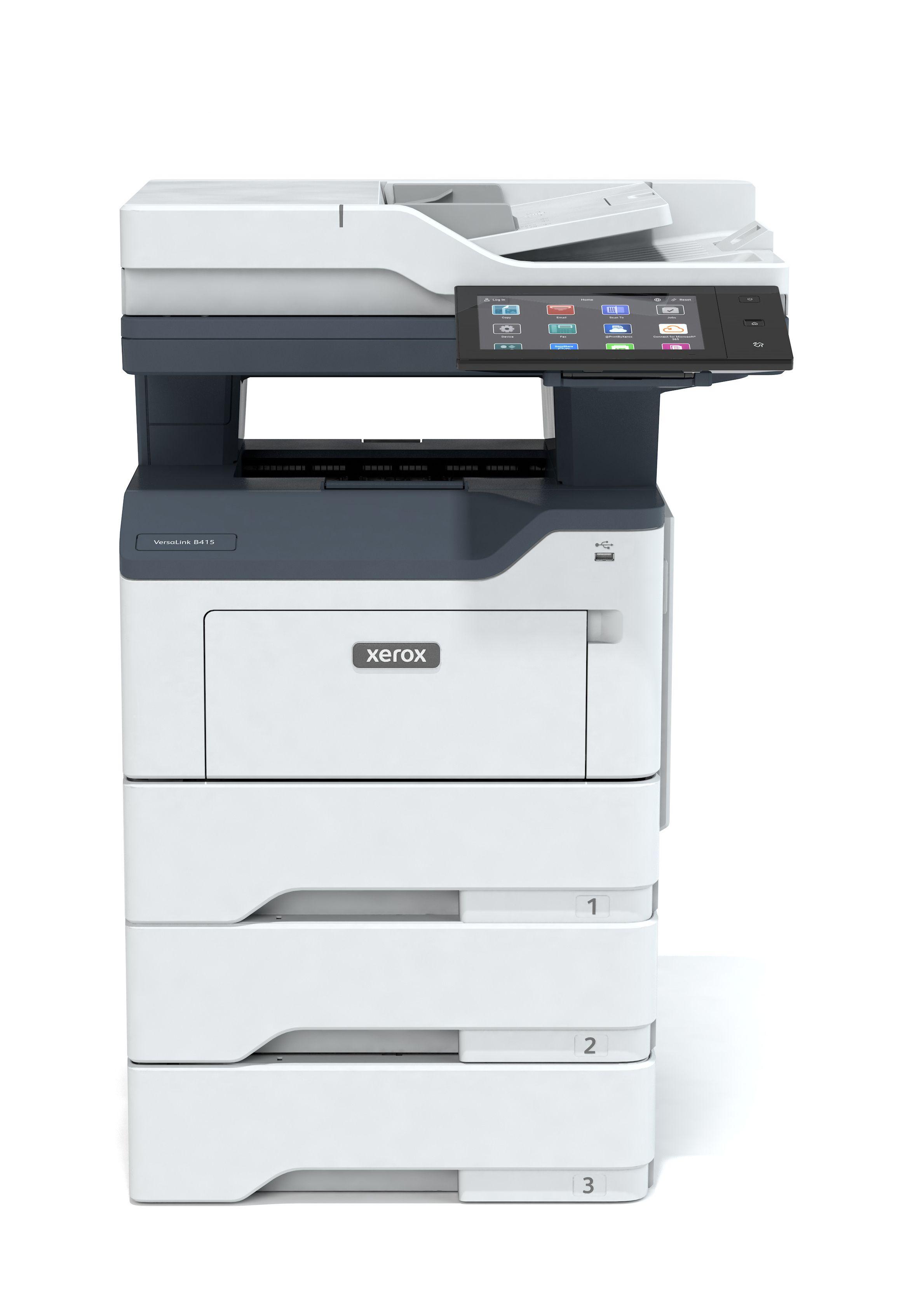 Impressora Multifuncional Laser XEROX VersaLink B415V_DN (A4 - Impressão a preto e branco - 650 folhas - Cinzento e Branco) — miniatura 10