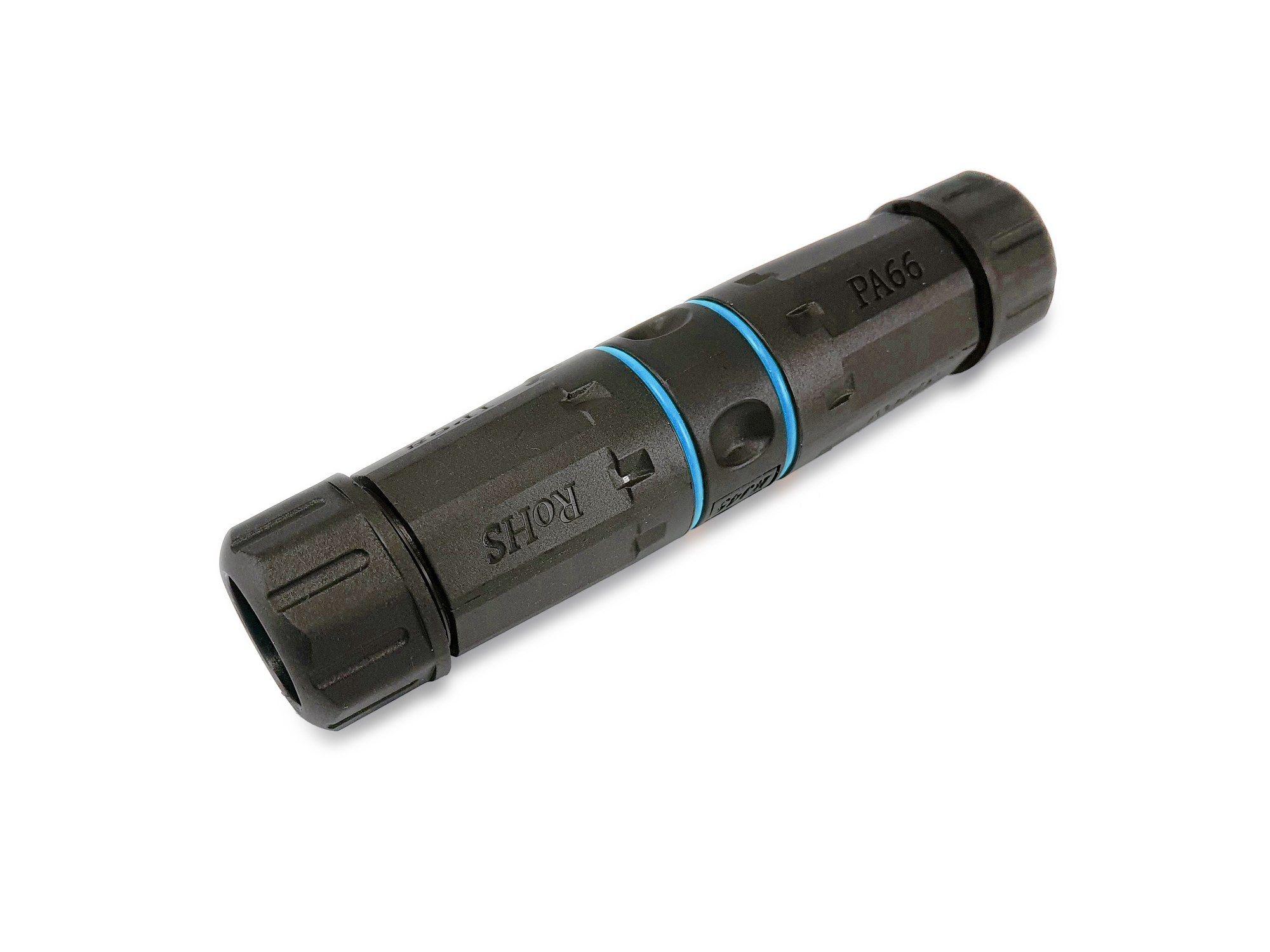Acoplador RJ45 EQUIP 221172 (RJ-45 - Cat6a - Preto e Azul)