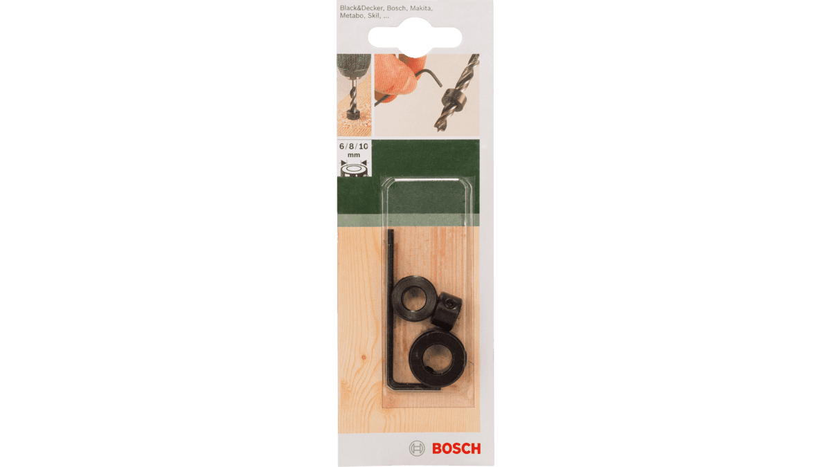 Conjunto de Batentes de Profundidade BOSCH 2609255318 (6,0 mm; 8,0 mm; 10,0 mm), miniatura 3