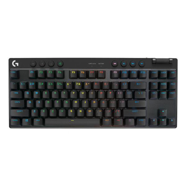 Teclado LOGITECH G PRO X TKL LIGHTSPEED (Nórdico - Logitech GX Red Linear - RF sem fios e Bluetooth - Preto) — miniatura 4
