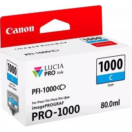 Tinteiro CANON PFI-1000C (Até 5025 páginas - Ciano), miniatura 3
