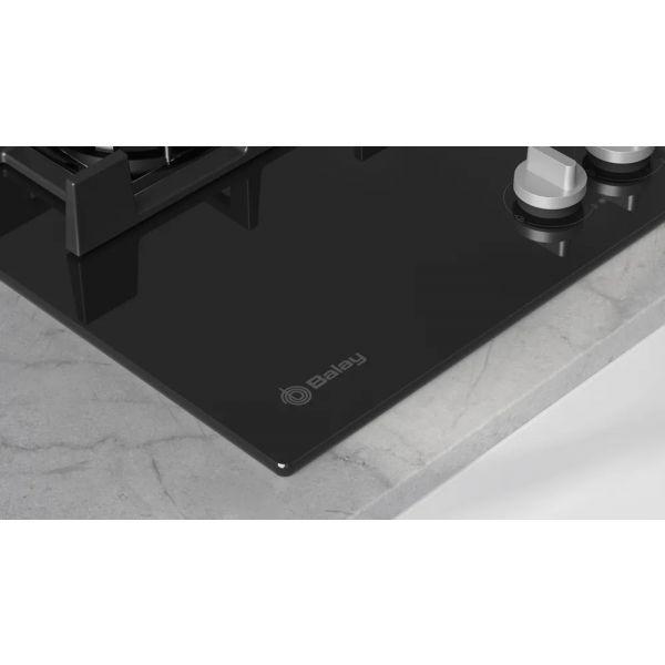 Placa a Gás Encastre BALAY 3ETG563QB (Vidro temperado - Rotativo - Altura 4,5 cm - Preto), miniatura 3