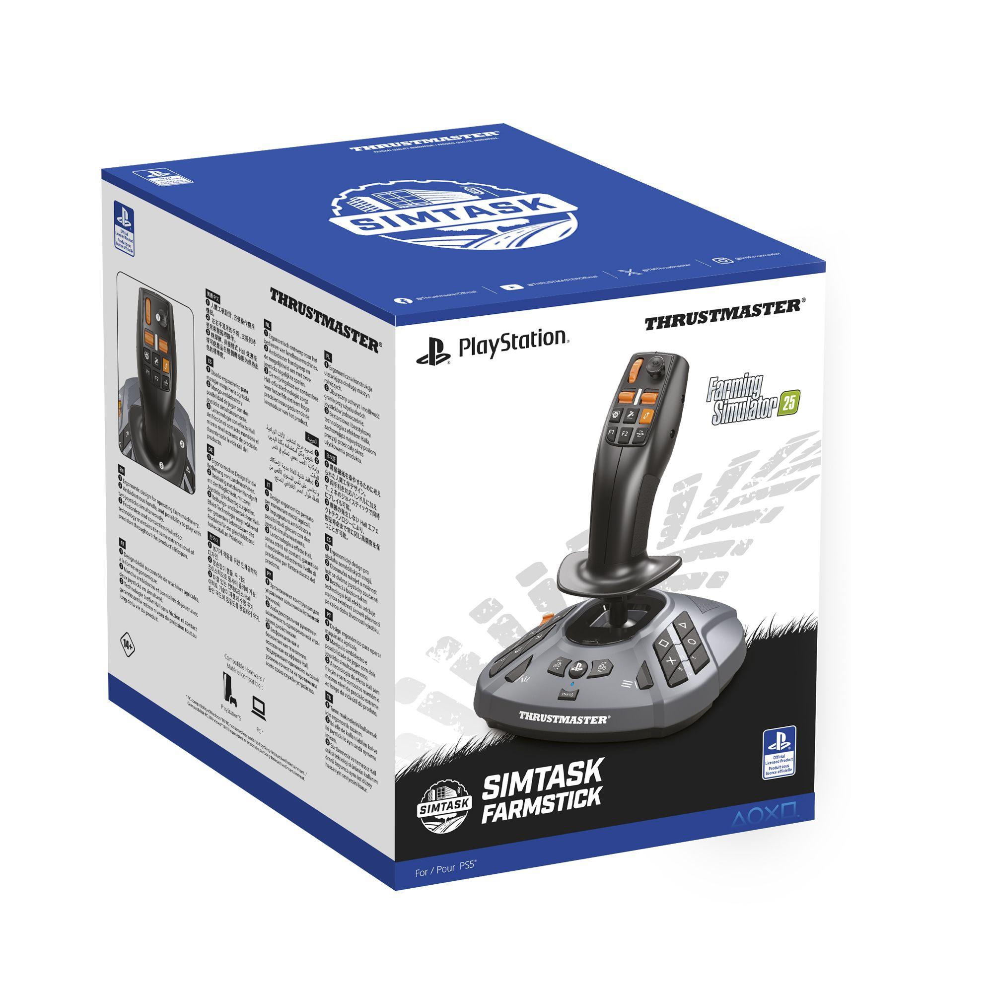 Joystick THRUSTMASTER SimTask FarmStick (Com fios - Preto/Cinzento) — miniatura 4