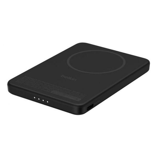 Powerbank Magnética BELKIN BoostCharge Slim Magnetic Qi2 Foldable BPD011HQBK (5000 mAh - USB Type-C - Preto), miniatura 3