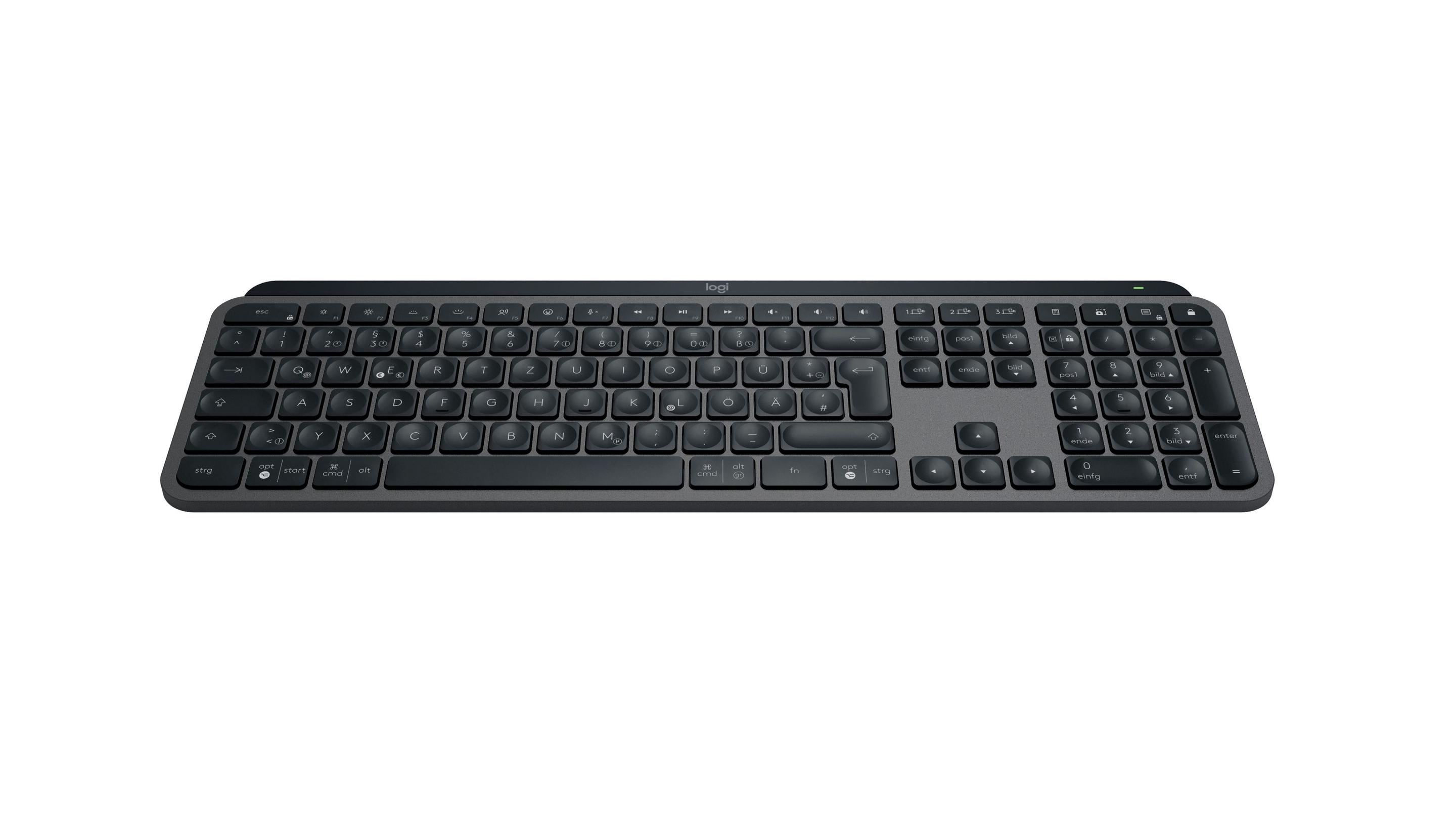 Teclado LOGITECH MX Keys S (Alemão - Teclas tesoura - Tamanho completo - Grafite) — miniatura 6