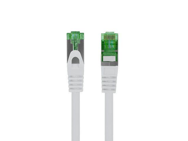 Cabo de Rede LANBERG PCF7-10CU-0200-S (2 m - Cat. 7 - RJ-45 - Cinzento)