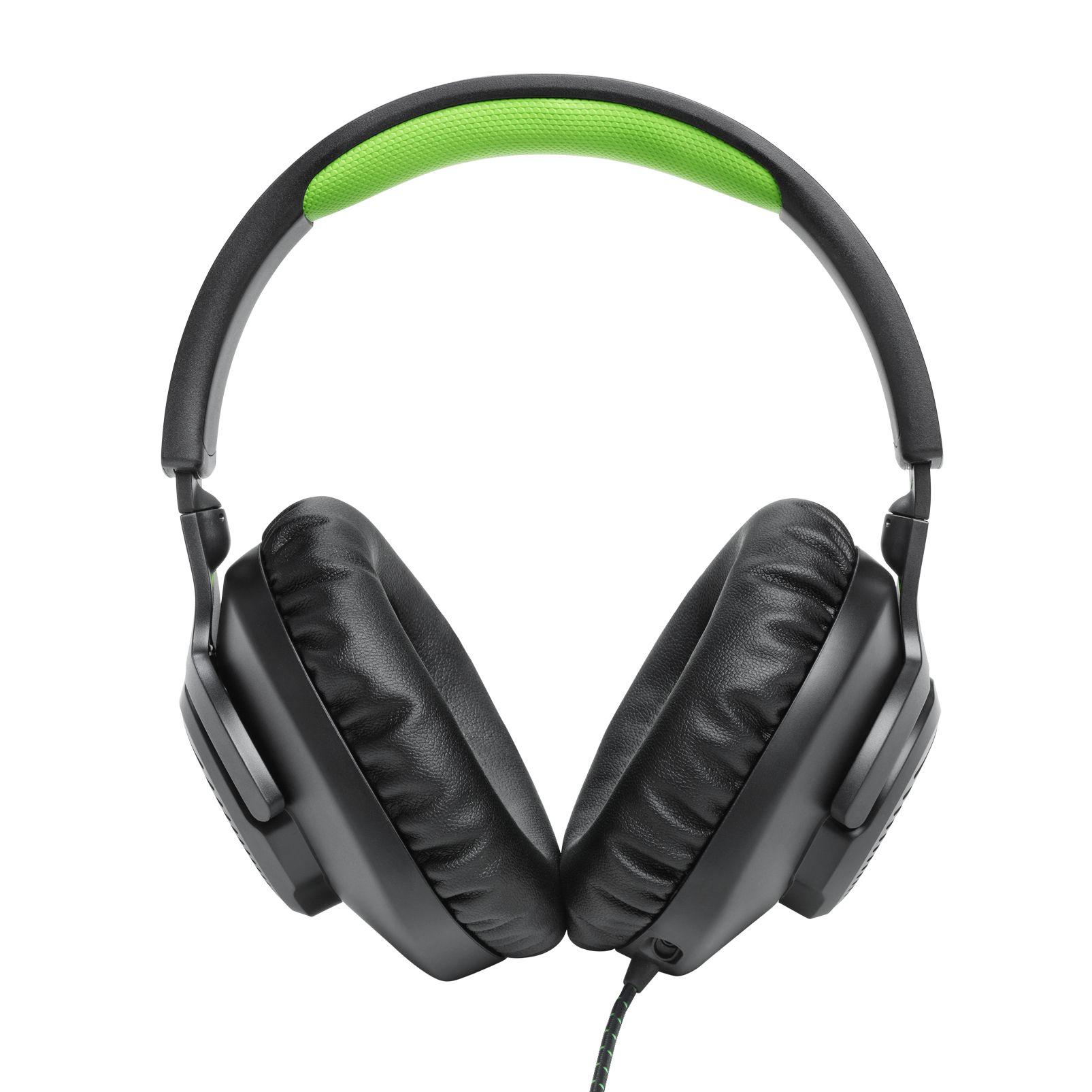 Headset Gaming JBL Quantum 100X (Binaural - Com fios - Circum-aural - Preto/Verde) — miniatura 2