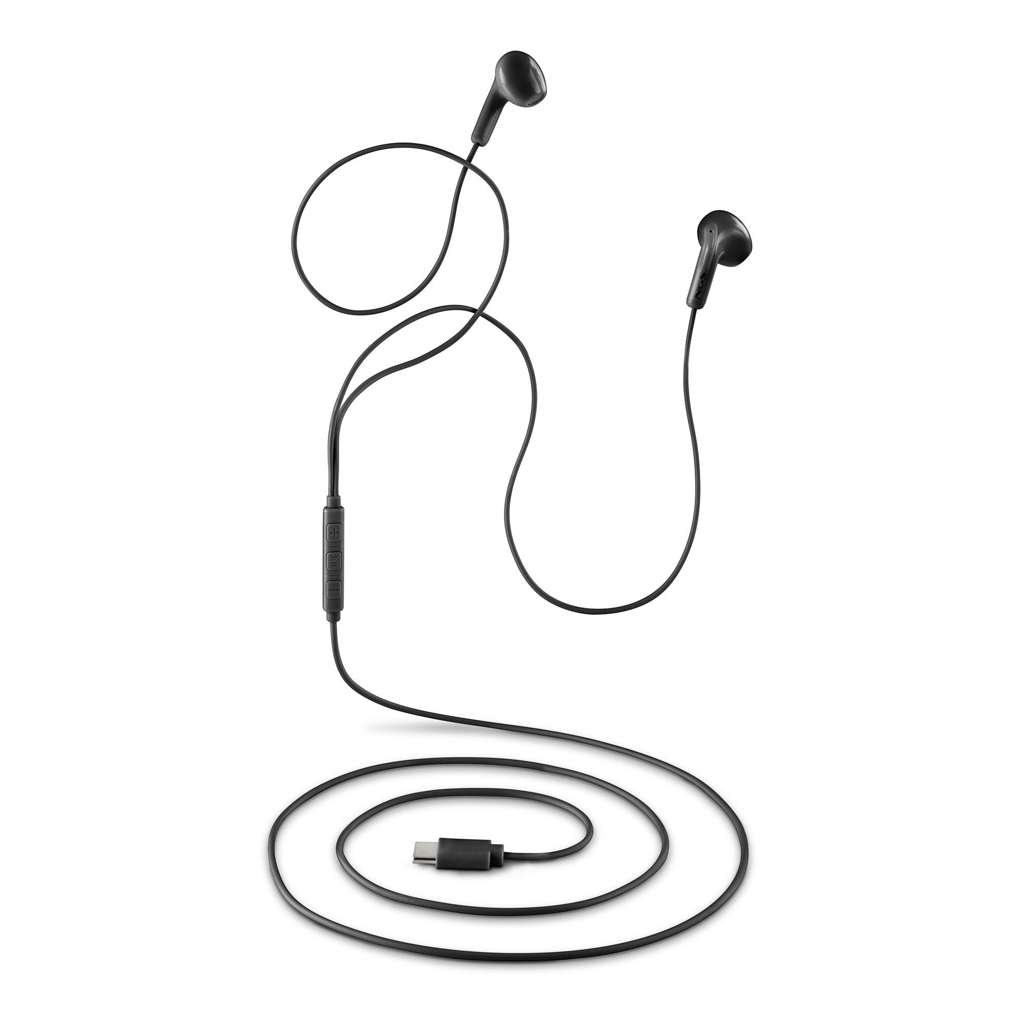 Auscultadores NGS CROSSGLIDEBLACK (Binaural - Com fios - Intra-aural - Preto) — miniatura 5