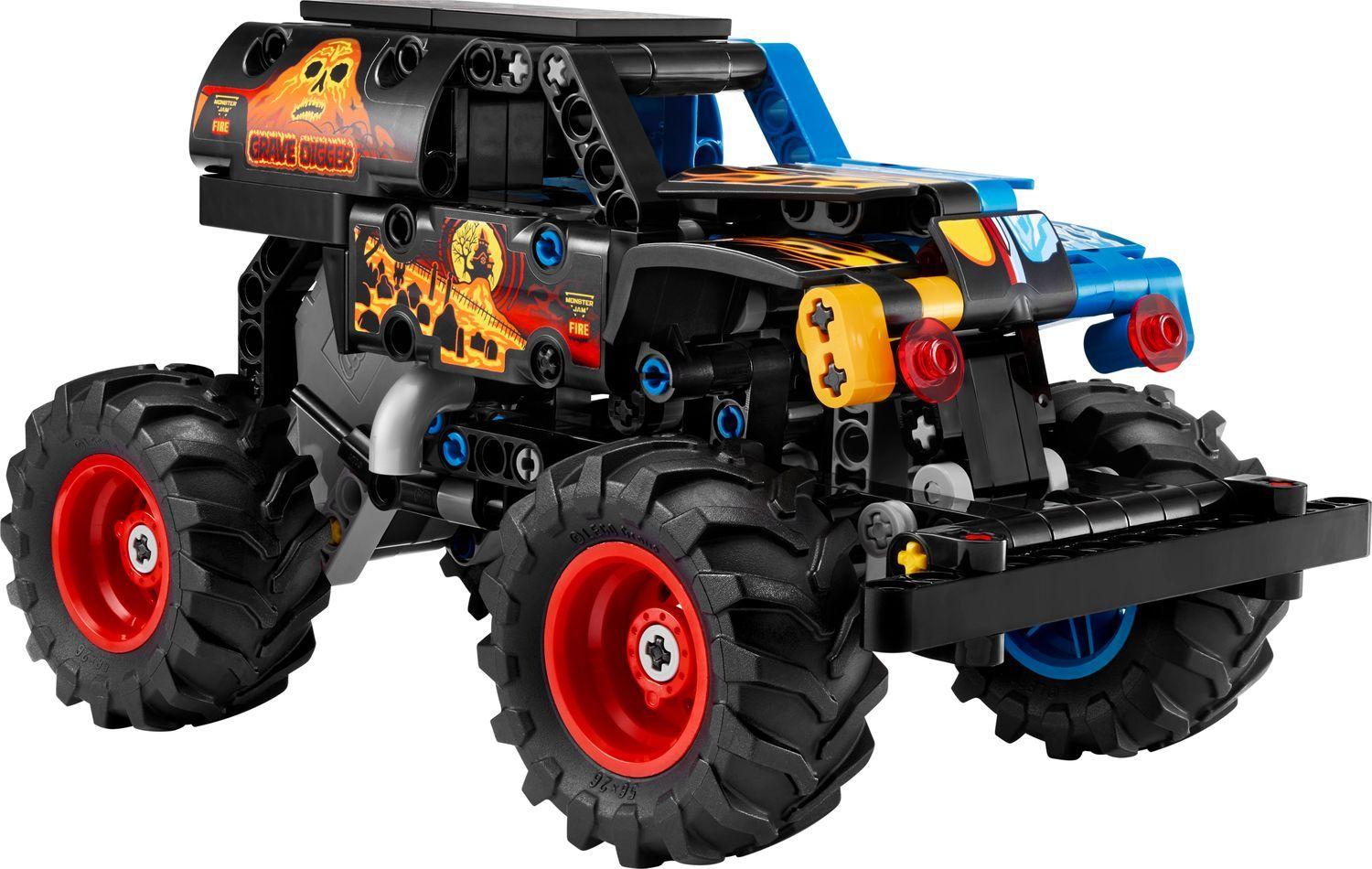 LEGO 42219 Technic Monster Jam™ Grave Digger™ Fogo e Gelo (7+ anos - 263 peças)