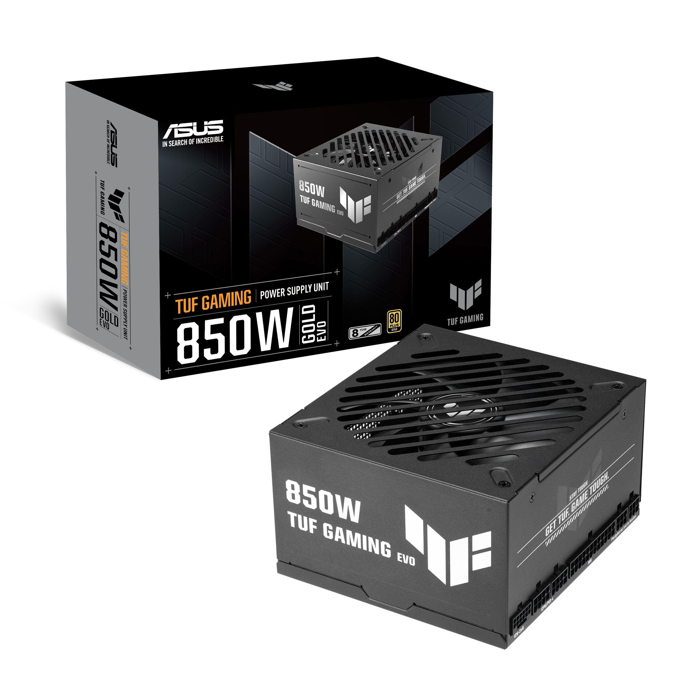 Fonte de Alimentação ASUS TUF-GAMING-850G-EVO (ATX - 850 W - 80 PLUS Gold - Preto), miniatura 10
