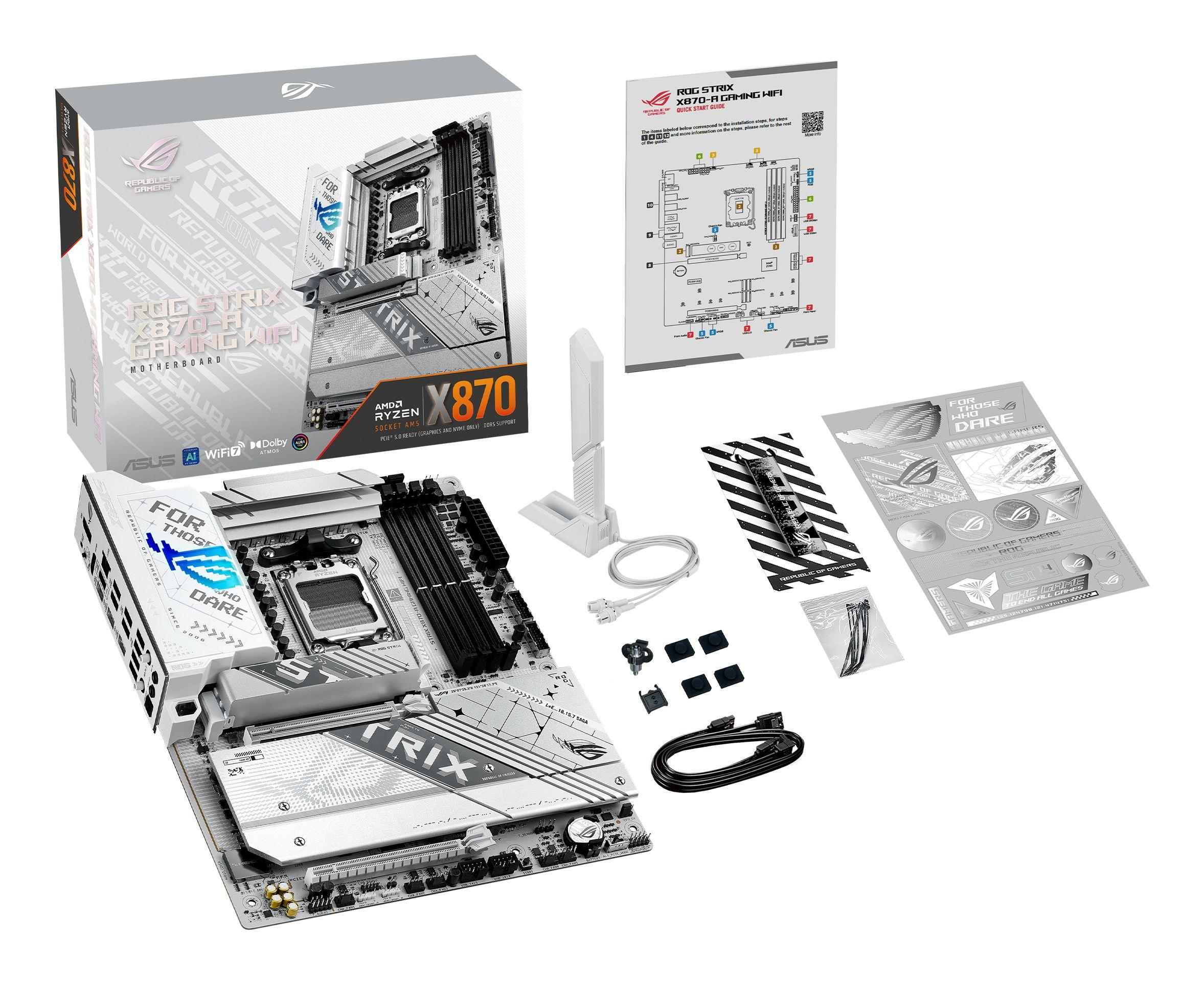 Motherboard ASUS ROG STRIX X870-A GAMING WIFI (AM5 - ATX - Duplo canal - Alumínio) — miniatura 14