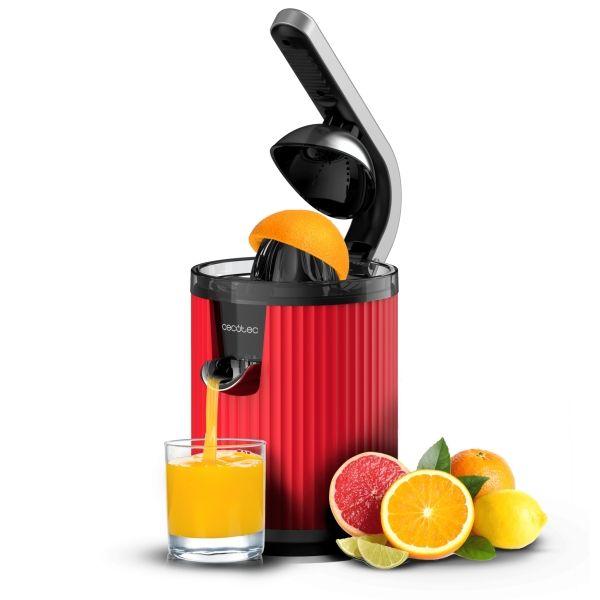 Espremedor de Citrinos CECOTEC Xqueeze RetroJuice 600 (Vermelho)